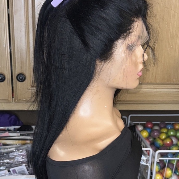 Lot 2113 ❤️New ❤️100% Human Hair 13x4 Lace Front wig 24” - Picture 2 of 9